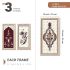 kotart - Traditional Indian Art Pichwai Wall Décor Paintings | Painting for wall Decoration | Madhubani Art Painting with Frame for Living Room set of 3 (10X19 INCH, F)