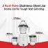 Sujata Dynamix DX Mixer Grinder, 900W, 3 Jars (White,Plastic)