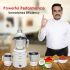 Sujata Dynamix DX Mixer Grinder, 900W, 3 Jars (White,Plastic)