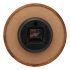 Titan Classic Wooden Analog Wall Clock with White Dial and Silent Sweep - 30 Cm X 30 Cm (Medium)