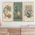 kotart Indian Art Wall Painting Madhubani Home Decoration Frame With For Living Room Bed Room Hotel Wall Decor Digital Reprint Engineered Wood Set of 3 (Art 1, (10X19 inch), Framed)