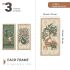 kotart Indian Art Wall Painting Madhubani Home Decoration Frame With For Living Room Bed Room Hotel Wall Decor Digital Reprint Engineered Wood Set of 3 (Art 1, (10X19 inch), Framed)