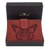 URBAN FOREST Celia Red Leather Wallet for Women