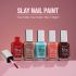 Swiss Beauty Slay Nail Color | Glossy Finish, Long Lasting Nail Paint| Chip resistant, Quick drying Nail Polish | Shade- Chilli Red, 13ml