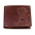 URBAN FOREST Leo RFID Blocking Vintage Brown Leather Wallet for Men