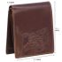 URBAN FOREST Leo RFID Blocking Vintage Brown Leather Wallet for Men