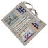 URBAN FOREST Ruby Beige Leather Sling Wallet for Women