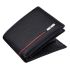 URBAN FOREST Stag Black/Red Leather Wallet for Men